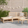 Gartencouch und Hocker Ioava (2-Sitzer, Kiefer)