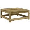 Gartencouch und Hocker Ioava (2-Sitzer, imprägniertes Kiefernholz)