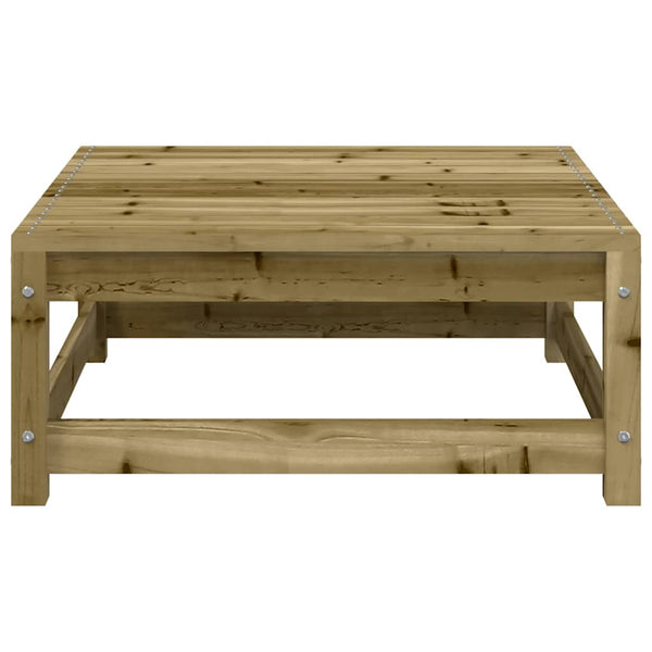 Gartencouch und Hocker Ioava (2-Sitzer, imprägniertes Kiefernholz)