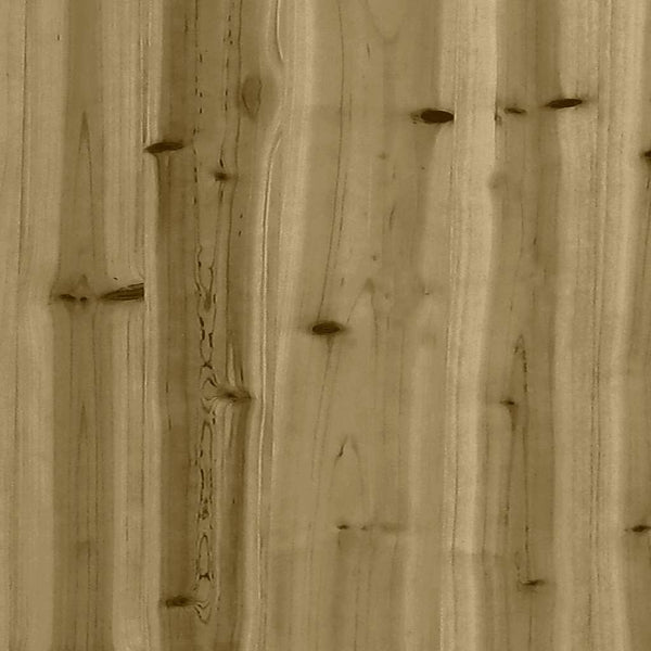 Gartencouch und Hocker Ioava (2-Sitzer, imprägniertes Kiefernholz)