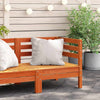 Beigefarbenes Gartensessel-Eckteil Mach (Kiefer)