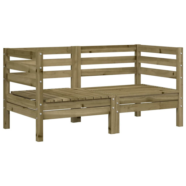 Imprägniertes Gartensofa-Eckteil Mach (2 Stk.)