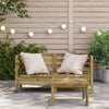 Imprägniertes Gartensofa-Eckteil Mach (2 Stk.)
