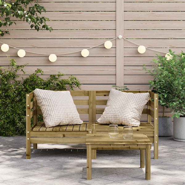 Imprägniertes Gartensofa-Eckteil Mach (2 Stk.)