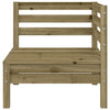 Imprägniertes Gartensofa-Eckteil Mach (2 Stk.)