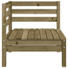 Imprägniertes Gartensofa-Eckteil Mach (2 Stk.)