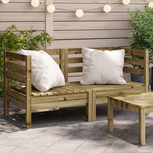 Imprägniertes Gartensofa-Eckteil Mach (2 Stk.)