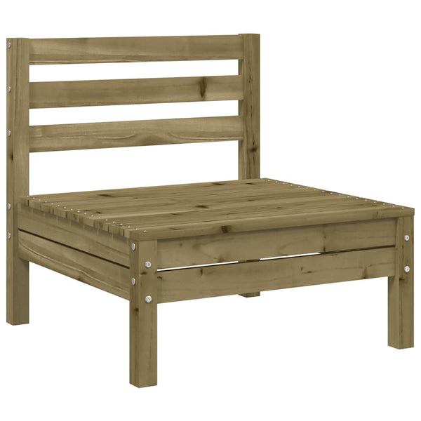 Gartensofa ohne Armlehne, imprägniertes Kiefernholz, Mach