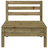 Gartensofa ohne Armlehne, imprägniertes Kiefernholz, Mach