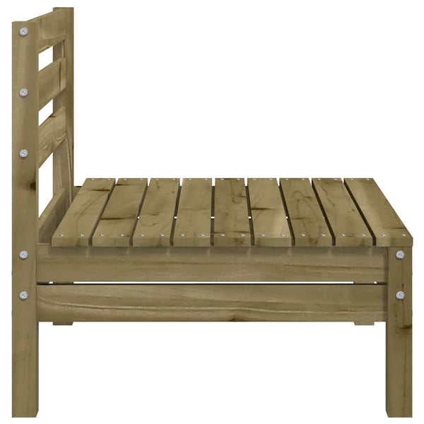 Gartensofa ohne Armlehne, imprägniertes Kiefernholz, Mach