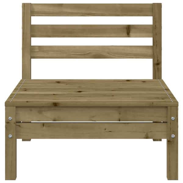 Gesättigte Gartenbänke ohne Armlehnen Mach (2 St. Kiefer)