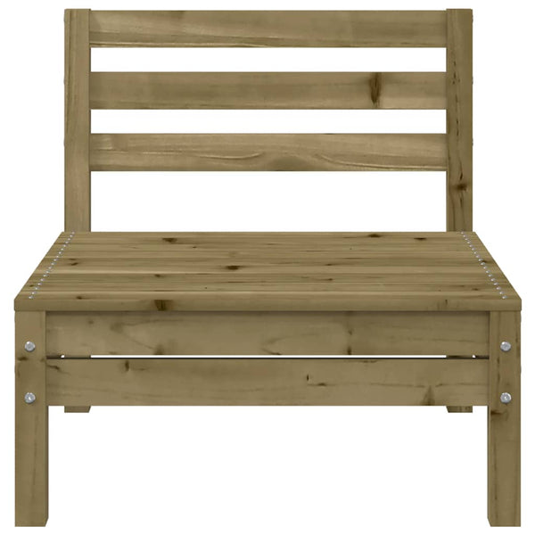Imprägnierte Gartensofas Mach (armlehnenlos 4 Stk. Kiefer)