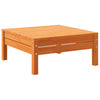 Wachsbrauner Gartenhocker Mach (Kiefer)