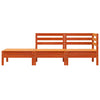 Gartencouch Mach (3-Sitzer, wachsbraun, Kiefer)
