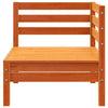 Gartencouch Mach (3-Sitzer, wachsbraun, Kiefer)