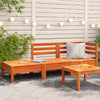 Gartencouch Mach (3-Sitzer, wachsbraun, Kiefer)