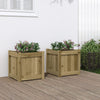 Imprägnierte Blumenkästen Etti (2 St. Kiefer)