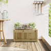 Außenblumenkasten Carl 60x31x31cm (kesseldruckimprägniertes Kiefernholz)