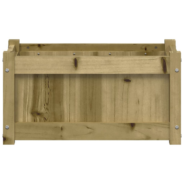 Außenblumenkasten Carl 60x31x31cm (kesseldruckimprägniertes Kiefernholz)
