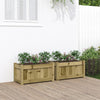 Imprägnierte Blumenkästen Carl (2 Stk. Kiefer)