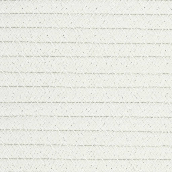 Sistems Ø55x36cm Wäschekorb, grau und weiß (Baumwolle)