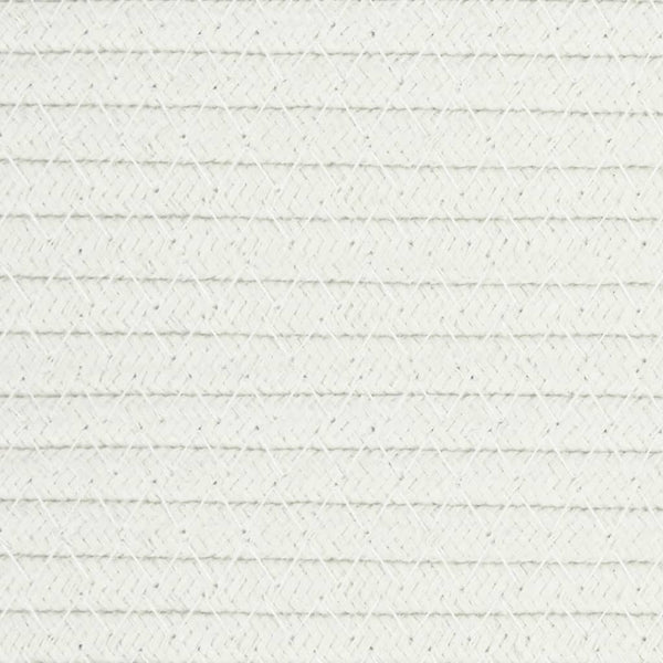 Pyykkikori Sistems Ø60x36cm valkoinen ja harmaa (puuvilla)