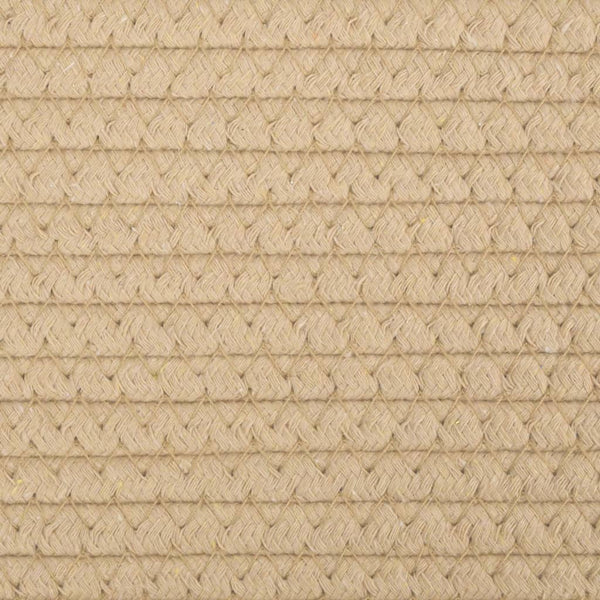 Wäschekorb Beige und Weiß Sistems Ø60x36cm (Baumwolle)