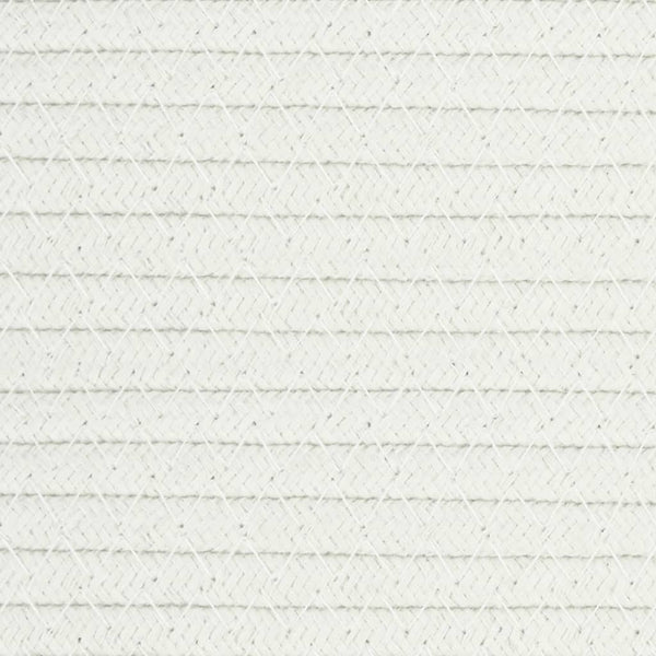 Wäschekorb Beige und Weiß Sistems Ø60x36cm (Baumwolle)