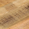 Tischplatte Cec Ø 60x1,5cm (rund, Mango Massivholz, sägerau)