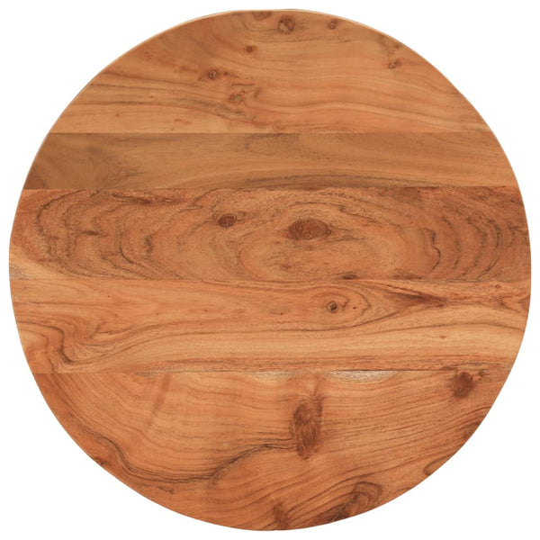 Tischplatte Cec Ø60x2,5cm (rundes Akazienholz)