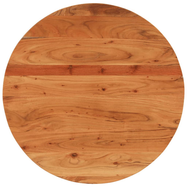 Tischplatte Cec Ø90x2,5cm (rund Akazienholz)