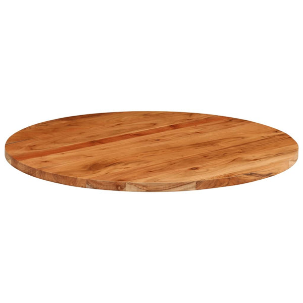 Tischplatte Cec Ø90x2,5cm (rund Akazienholz)