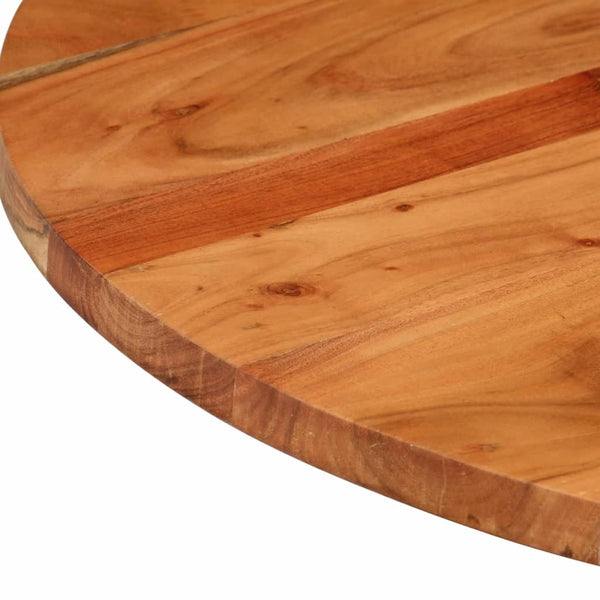 Tischplatte Cec Ø90x2,5cm (rund Akazienholz)