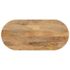 Tischplatte 80x40x2,5cm Alustria (ovales Mangoholz)