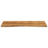 Pöytälevy kaarella Ricusca 110x60x2,5cm (karkea mangopuu)