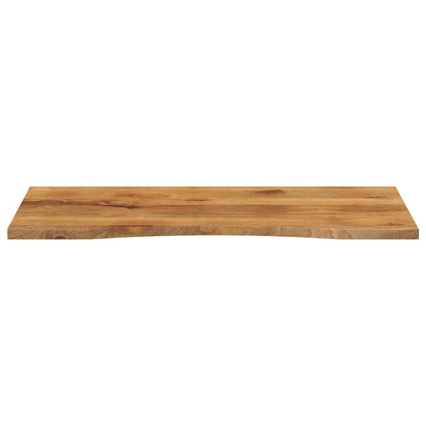 Pöytälevy kaarella Ricusca 110x60x2,5cm (karkea mangopuu)