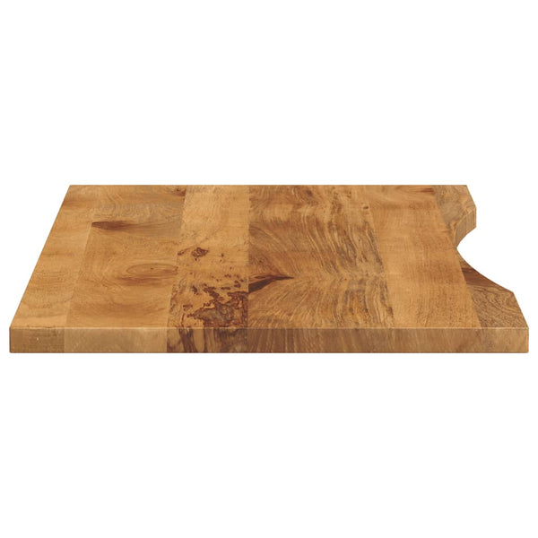 Pöytälevy kaarella Ricusca 110x60x2,5cm (karkea mangopuu)