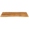 Pöytälevy kaarella Indreica 110x80x2,5cm (karkea mangopuu)