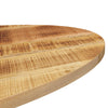 Tischplatte Agespina 100x40x2,5cm (oval, Mangoholz)