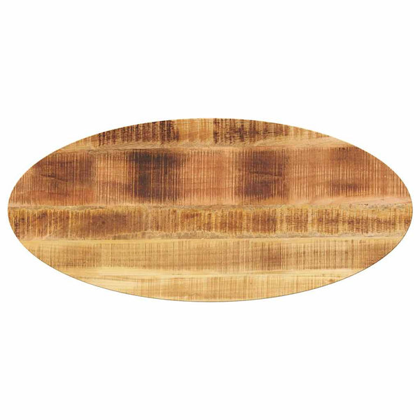 Tischplatte Agespina 110x40x3,8 cm (oval, Mangoholz)