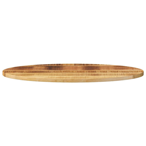 Tischplatte Agespina 110x40x3,8 cm (oval, Mangoholz)