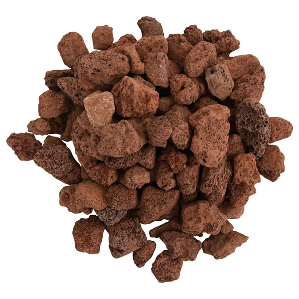 Rotes Lavagestein Vanelusa 1-2 cm (10 kg)