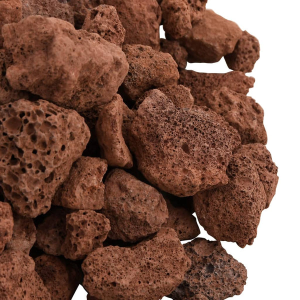 Rotes Lavagestein Vanelusa 1-2 cm (10 kg)