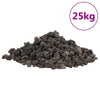 Schwarze Lavasteine Vanelusa 1-2cm (25 kg)