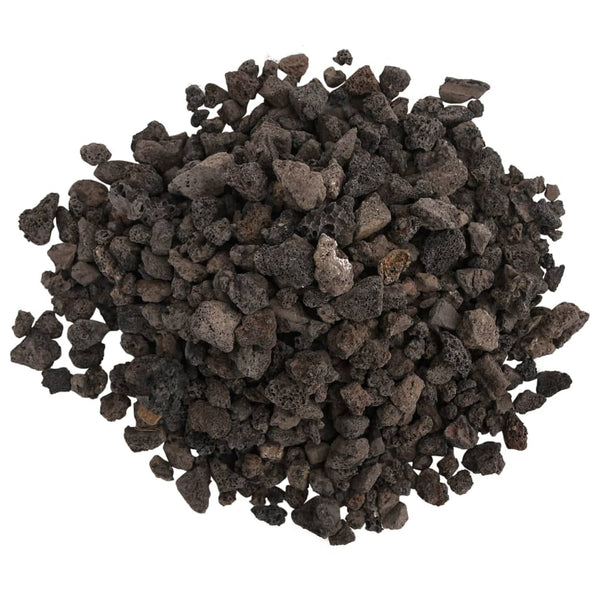 Schwarze Lavasteine Vanelusa 1-2cm (25 kg)