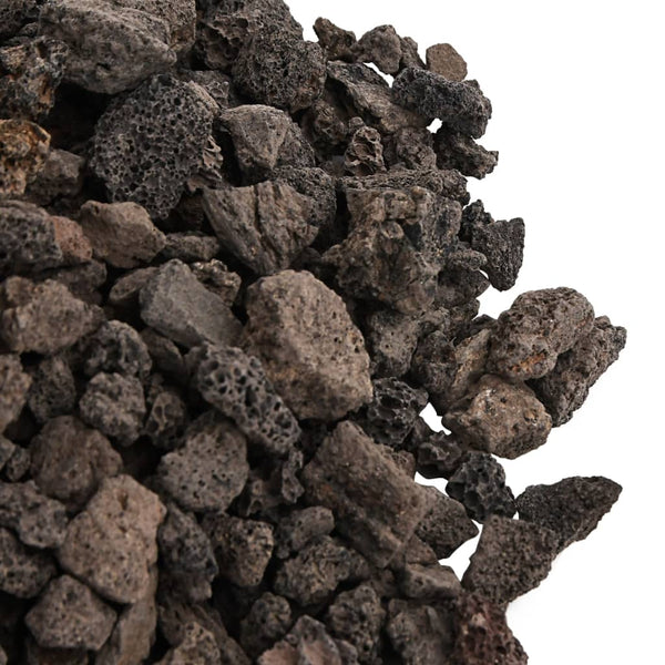 Schwarze Lavasteine Vanelusa 1-2cm (25 kg)