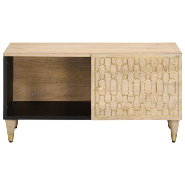 Demnis Couchtisch 80x50x40cm (Mangoholz)