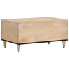 Demnis Couchtisch 80x50x40cm (Mangoholz)