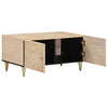 Vaselea Couchtisch 80x50x40cm (Mangoholz)