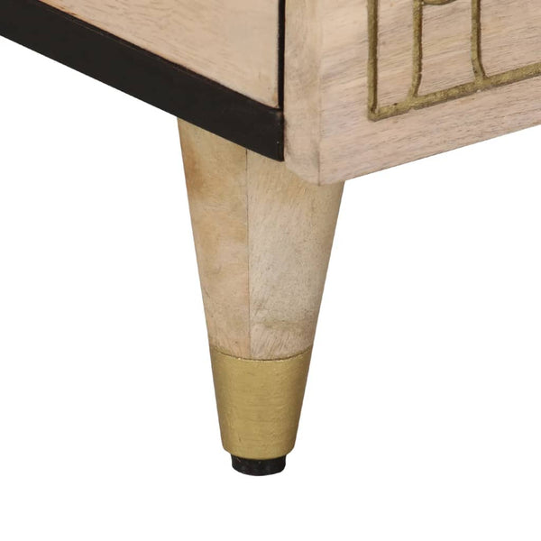 Vaselea Couchtisch 80x50x40cm (Mangoholz)